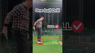 초간단 백스윙스웨이교정하기 #shorts #골프 #골프레슨