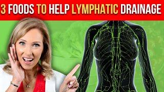 3 Best Foods to Help LYMPHATIC DRAINAGE | Dr. Janine