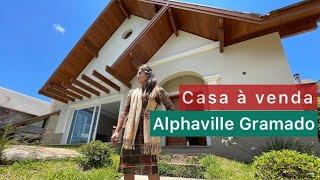 Casa SERRANA à venda condomínio Alphaville Gramado (Leia a legenda!)