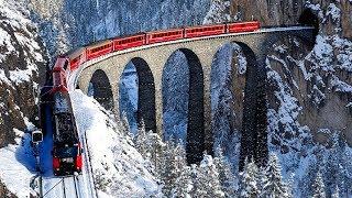 UNA TRAVESÍA DE PELÍCULA EN EL EXPRESO DE  BERNINA DE SUIZA A ITALIA