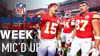 NFL Week 1 Mic'd Up! "I've never see a ball travel that far!" | Game Day All Access