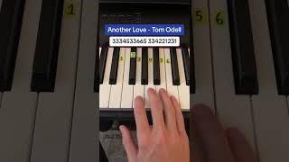 Another Love - Tom Odell Easy Piano Tutorial