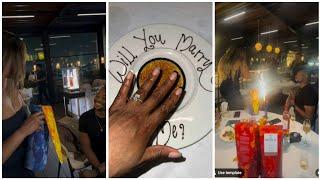 #BBNAIJA ex housemate SIR Dee proposed to his girlfriend on new year day.