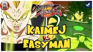 DBFZ Easyman vs Kaimej (VegetaSSJ, GokuSSJ, Gohan) vs (Baby2, Broly, Krillin) 1.38