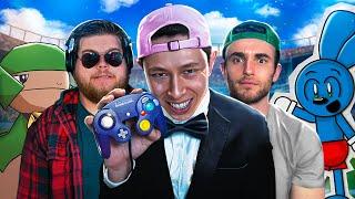 I Forced YouTubers to Compete in a Smash Tournament