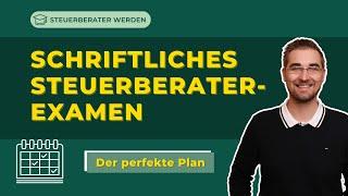 Der Plan fürs Steuerberater-Examen