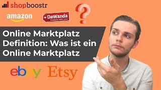 Was ist ein Online Marktplatz und wie funktioniert dieser?