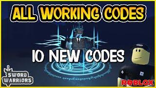 10 NEW CODES  ALL WORKING CODES for ️SWORD WARRIORS️  Roblox 2024 ️ Codes for Roblox TV