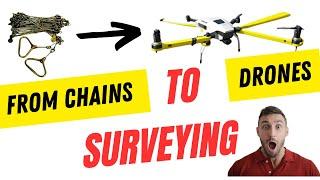 The Evolution of Surveying Technology | From Chains to Drones | Civil Engineering