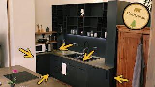 Kitchen With Many Cool Features - DIY