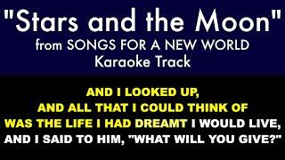 "Stars and the Moon" from Songs for a New World - Karaoke Track with Lyrics on Screen