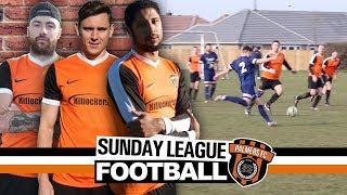 Sunday League Football - BACKS AGAINST THE WALL