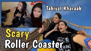 Scary roller coaster me beth kr behosh hogai | Mera phone Pani me gir gya |  Rabia Faisal Vlogs