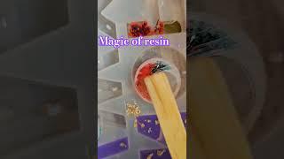 Magic of resin #resin #art #shorts #viral #trending #diy @RajnisArt