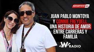 Juan Pablo Montoya y una invitada muy especial: Connie Freydell, la mujer de su vida | W RADIO