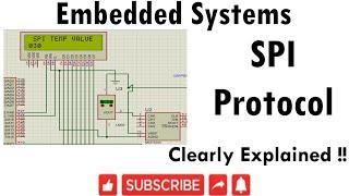 [ES-EN-40] SPI PROTOCOL WITH EXAMPLE || Embedded Systems