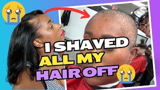 “I tried everything but shaving my hair was my only option!”