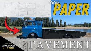 FULL BUILD! TIMELAPSE - Air Bagged RAMP TRUCK! Start 2 Finish!