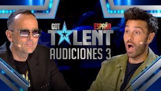 PROGRAMA COMPLETO con Edurne y Risto bien INTENSOS | Audiciones 03 | Got Talent España T6