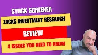 Zacks Investment Research Review  You Need To Know These 4 Issues