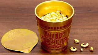 【中編】黄金のカップヌードル Golden Cup Noodles Plastic Model Kit. Japanese instant ramen Nissin