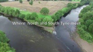 Where the North and South Tyne meet