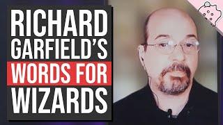 Richard Garfield's Words for Wizards! | Listen Up Wizards | Hasbro | Creator of Magic the Gathering