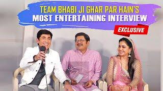 EXCLUSIVE! Shubhangi Atre, Aasif Sheikh & Rohitash Gaud In A FUN SEGMENT With GlitzVision USA