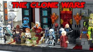 LEGO Star Wars The Clone Wars Figure Display MOC