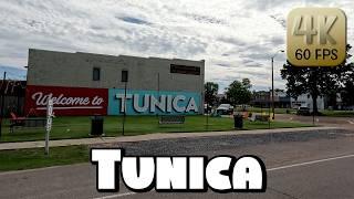 Driving Around Tunica, Mississippi in 4k Video