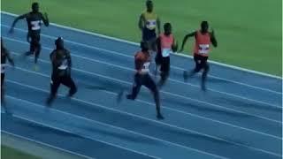 GREAUX vs MERRITT in 200m at Cayman Invitational 2018 - Nuffin' Long Athletics