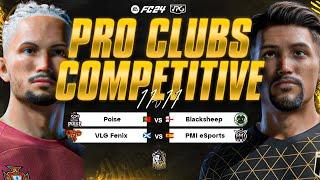 FC24 Pro Clubs - Esports Premier - Poise vs Blacksheep - VLG Fenix vs PMI eSports