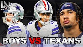 COWBOYS vs Texans Post Game Reaction & Commentary + Analysis