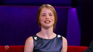 Sterre Van Boxtel - Interview with Steve Harvey - Little Big Shots - June 7, 2017