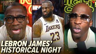 Unc & Ocho IN AWE of Lakers’ LeBron GOAT James in historic triple-double vs. Grizzlies | Nightcap