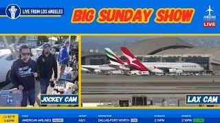 LIVE Los Angeles (LAX) Airport Plane Spotting (November 24th, 2024)