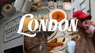 LONDON: cozy fall days, borough market & tower of london, airbnb storytime