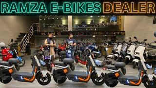 Ramza Electric Bikes NEWEST Models - Fuel Efficiency -  Battery Powered - Ali Khan Auto Co.