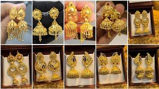 4 se 16 gram gold me jhumka design | lightweight jhumka | daily wear jhumka | new jhumka designs