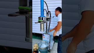 hydraulic rice noodles machine #machine #video