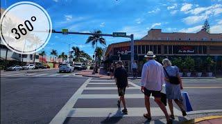 360° Washington Ave , Winter Cycling Virtual Travel Tour , Miami Beach FL , February 2025