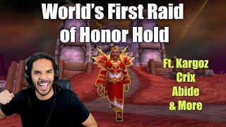 Adventures In TBC Beta #1: The Raid Of Honor Hold! ft. Kargoz, Crix, Abide, Aziegodx & More!