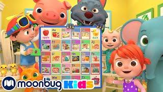 ABC Phonics Song | @CoComelon | Moonbug Literacy