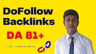 Do Follow Backlinks 2022 | Backlinks For Beginners | Freelancer Sammy