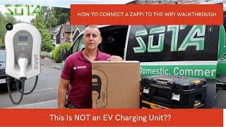 Are these really EV charging points??? Zappi WIFI connection walkthrough.