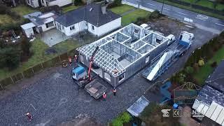 Step Inside: Shanette Steel Frame Buildings Masterful Steel Frame Home Installation