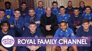 William Pays England World Cup Squad a Surprise Visit