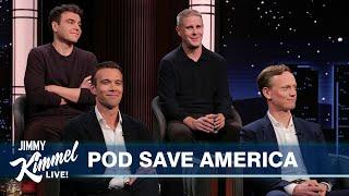 Pod Save America Hosts on Trump Winning the Election, Kamala Conceding & Post-Pandemic Inflation