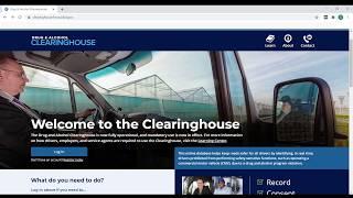 FMCSA Clearinghouse Registration Guide for Employers | Rules and Regulations | CNS