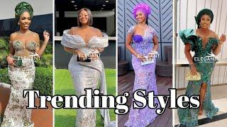 TRENDING Asoebi Style 2024: Ankara Styles For Owanbe | Nigerian Lace Styles 2024 | Asoebi Styles